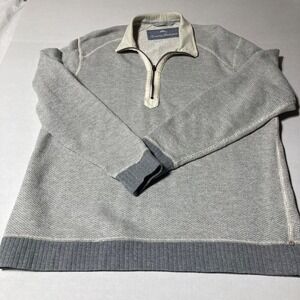 Tommy Bahama Pullover Knitted 1/4 Zip Sweater‎ Size XL